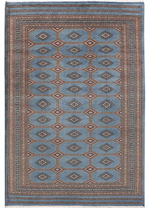 Light Slate Grey Jaldar 6' 9 x 10' - No. 47781