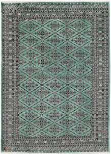 Sea Green Butterfly 5' 9 x 7' 11 - No. 47789