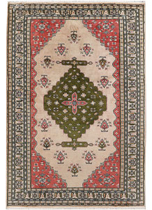 Tan Caucasian 5' 8 x 8' 5 - No. 47791