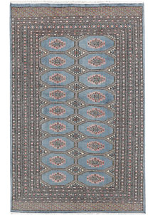 Light Slate Grey Jaldar 5' 5 x 8' 4 - No. 47815
