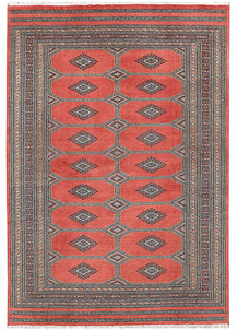 Salmon Jaldar 5' 6 x 8' - No. 47817