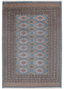 Steel Blue Jaldar 5' 5 x 8' - No. 47826
