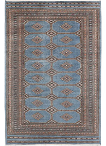 Light Slate Grey Jaldar 5' 5 x 8' 1 - No. 47833