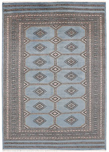 Light Slate Grey Jaldar 5' 6 x 7' 8 - No. 47855