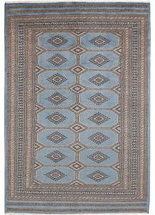 Light Slate Grey Jaldar 5' 6 x 8' - No. 47862