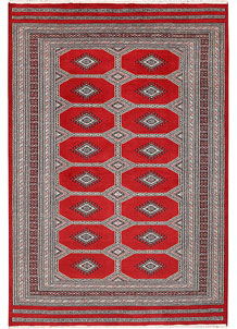 Dark Red Jaldar 5' 6 x 8' 1 - No. 47882