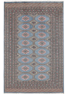 Light Slate Grey Jaldar 5' 4 x 8' 2 - No. 47883