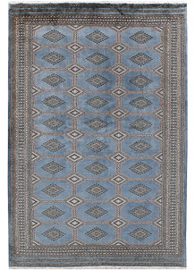 Light Slate Grey Jaldar 5' 10 x 8' 8 - No. 47889