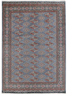 Light Slate Grey Jaldar 5' 6 x 7' 11 - No. 47892