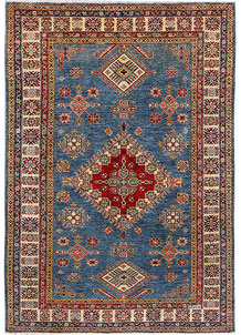 Steel Blue Kazak 4' 11 x 7' 1 - No. 47901