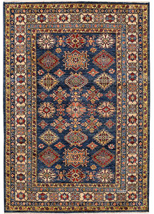 Navy Kazak 4' 9 x 6' 10 - No. 47903