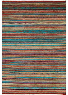 Multi Colored Gabbeh 8' 1 x 11' 7 - No. 48306