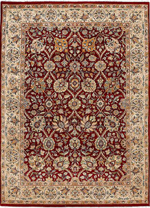Maroon Mahal 5' 2 x 7' 1 - No. 52377