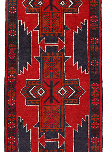 Firebrick Baluchi 2' 6 x 9' 3 - No. 53849