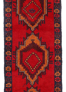 Firebrick Baluchi 2' 5 x 9' 4 - No. 53877