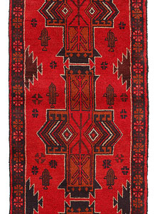 Firebrick Baluchi 2' 7 x 9' 7 - No. 53880