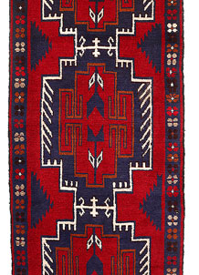 Firebrick Baluchi 2' 11 x 9' 2 - No. 53888