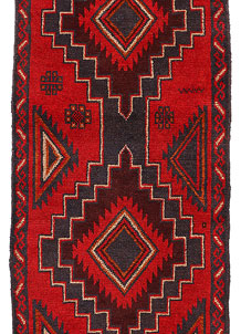 Firebrick Baluchi 2' 4 x 9' 6 - No. 53893