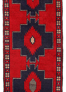 Red Baluchi 2' 4 x 9' 5 - No. 53894
