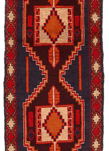 Midnight Blue Baluchi 2' 5 x 10' - No. 53910