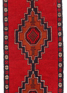 Firebrick Baluchi 2' 4 x 9' - No. 53919