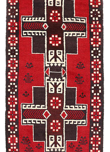 Firebrick Baluchi 2' 7 x 9' 7 - No. 53932