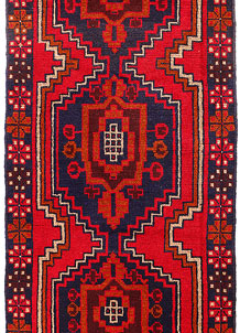 Red Baluchi 2' 6 x 7' 7 - No. 54790