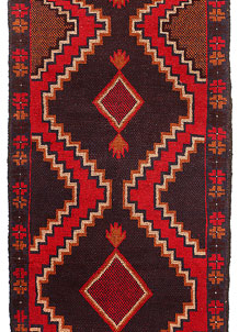 Multi Colored Baluchi 2' 7 x 7' 11 - No. 54801