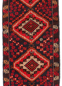 Multi Colored Baluchi 2' 6 x 7' 10 - No. 54806