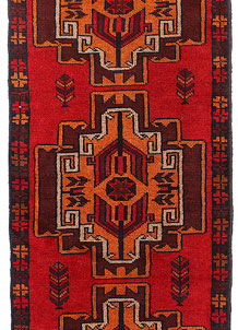 Firebrick Baluchi 2' 4 x 8' - No. 54812