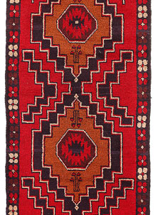 Firebrick Baluchi 2' 7 x 7' 9 - No. 54832