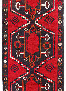 Firebrick Baluchi 2' 7 x 8' 5 - No. 54834
