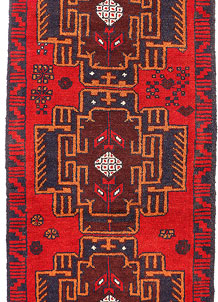 Red Baluchi 2' 6 x 7' 6 - No. 54835