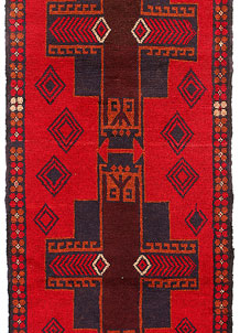 Red Baluchi 2' 6 x 7' 9 - No. 54838