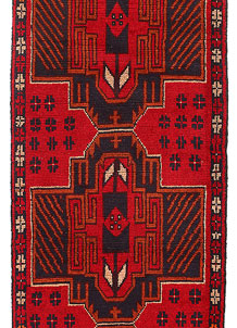 Firebrick Baluchi 2' 6 x 7' 9 - No. 54847