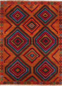 Multi Colored Baluchi 5' 10 x 7' 10 - No. 55181