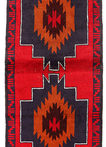 Red Baluchi 2' 6 x 11' 8 - No. 55188