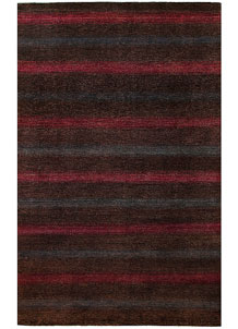 Saddle Brown Gabbeh 5' 6 x 8' 2 - No. 55611