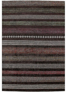 Multi Colored Gabbeh 6' 7 x 9' 6 - No. 55880