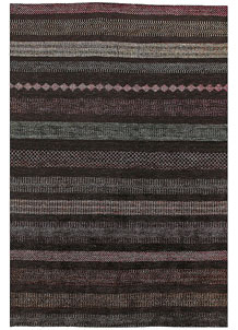 Multi Colored Gabbeh 6' 7 x 9' 7 - No. 55882