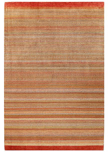 Multi Colored Gabbeh 5' 6 x 8' - No. 55913