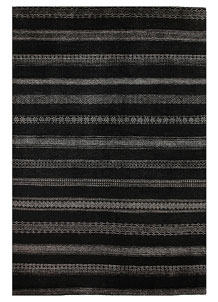 Black Gabbeh 5' 7 x 8' 2 - No. 55934