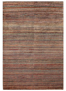 Multi Colored Gabbeh 5' 9 x 8' 1 - No. 55937