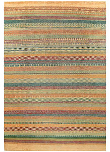 Multi Colored Gabbeh 5' 6 x 8' 1 - No. 55944