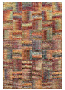 Multi Colored Gabbeh 6' 1 x 9' - No. 55963