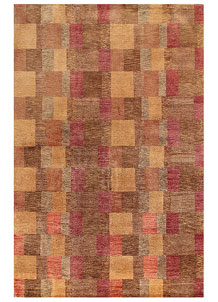 Multi Colored Gabbeh 5' 11 x 9' 2 - No. 56022