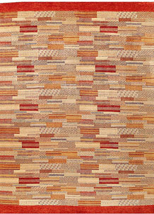 Multi Colored Gabbeh 8' 3 x 11' 2 - No. 56063