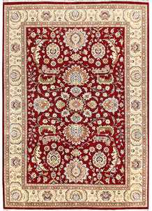 Maroon Mahal 8' 4 x 11' 8 - No. 56689