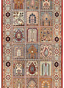 Multi Colored Bakhtiar 2' 7 x 6' 8 - No. 56906