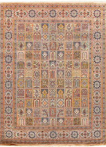 Multi Colored Bakhtiar 9' 2 x 12' - No. 56916